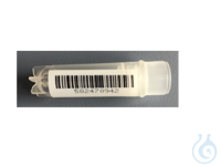 Cryotube 1,8 ml Barcode Label Seite Steril, Code 128 
zertifiziert RNAse und DNAse frei 